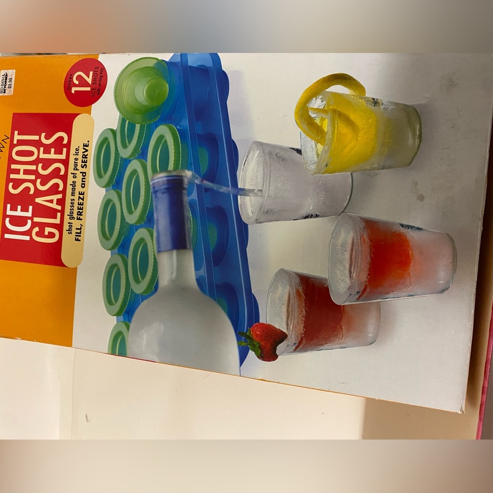 Bed bath and beyond new shot ice glasses. New unopened.